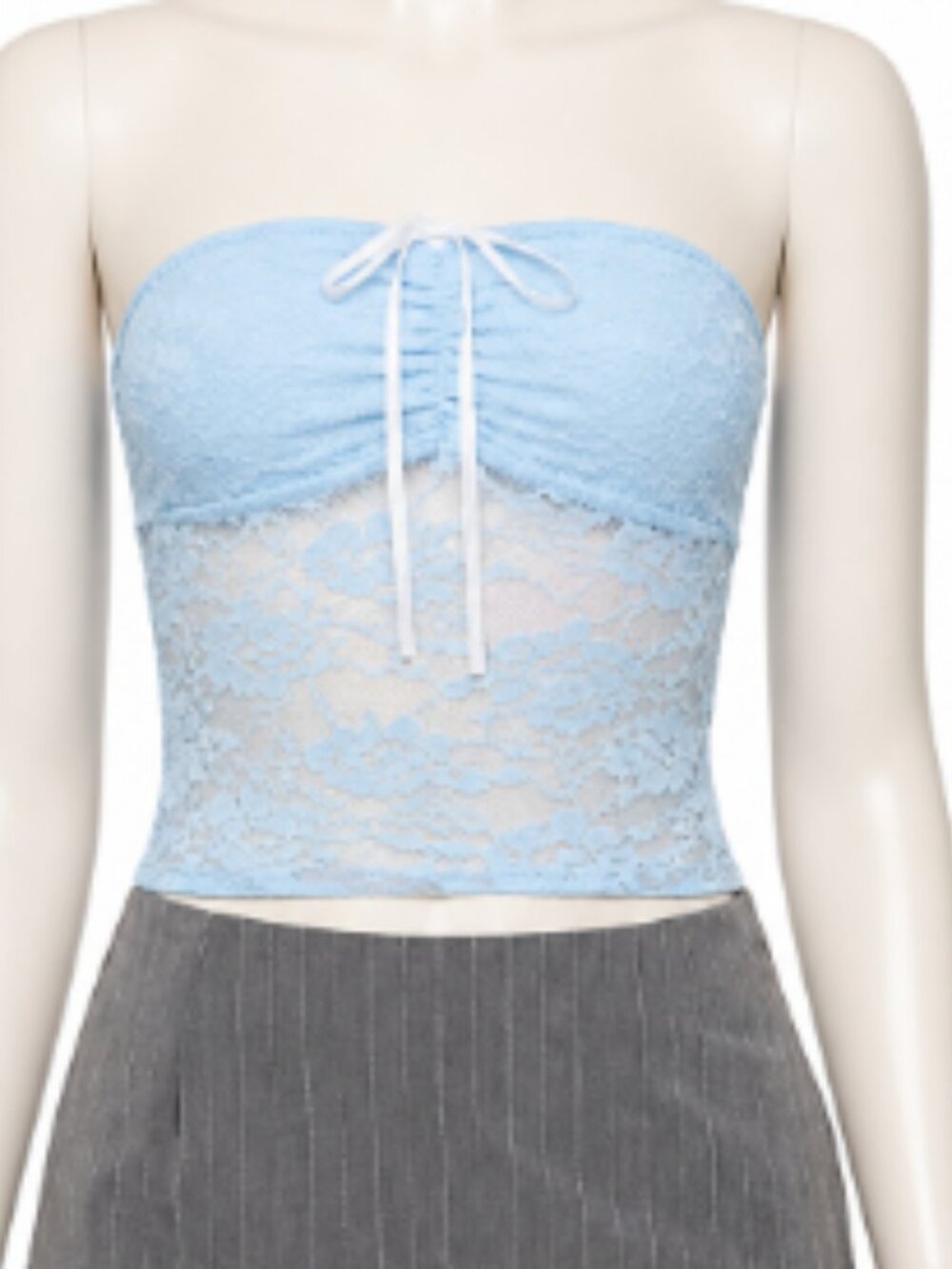 Princess Polly Winnick Floral Lace Strapless Crop Top Size 4 & 6 | NWT (New With